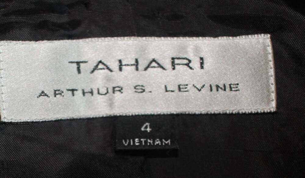 Tahari Black Suit Jacket Women's Size 4 Career Business Blazer Lined Classic - Picture 7 of 9